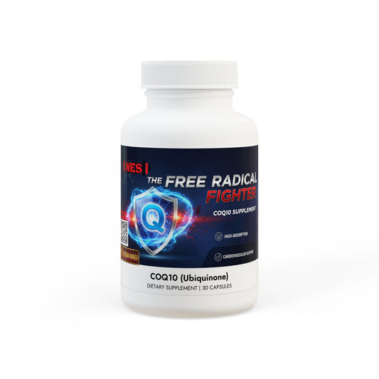 The Free Radical Fighter - CoQ10 (Ubiquinone) Supplement (30 Capsules)