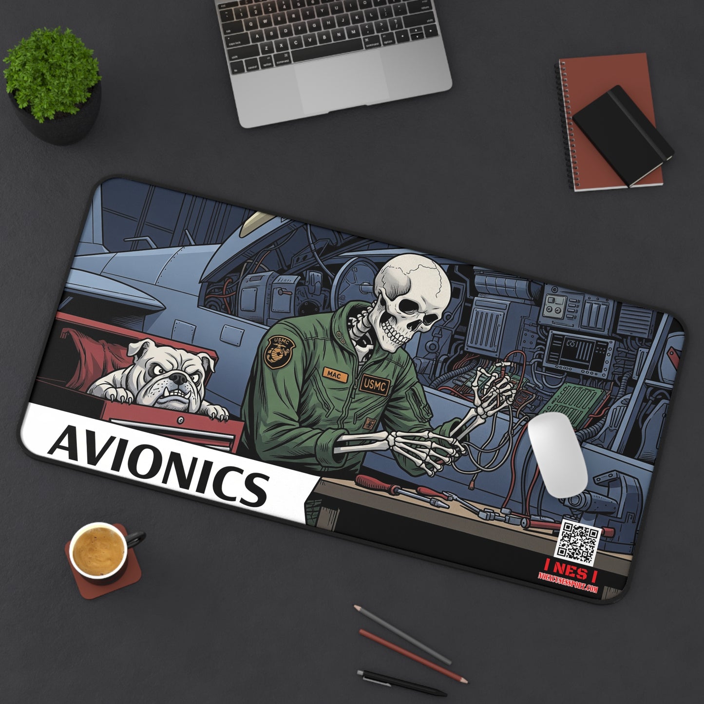 Chesty's Desk Mat - AVI