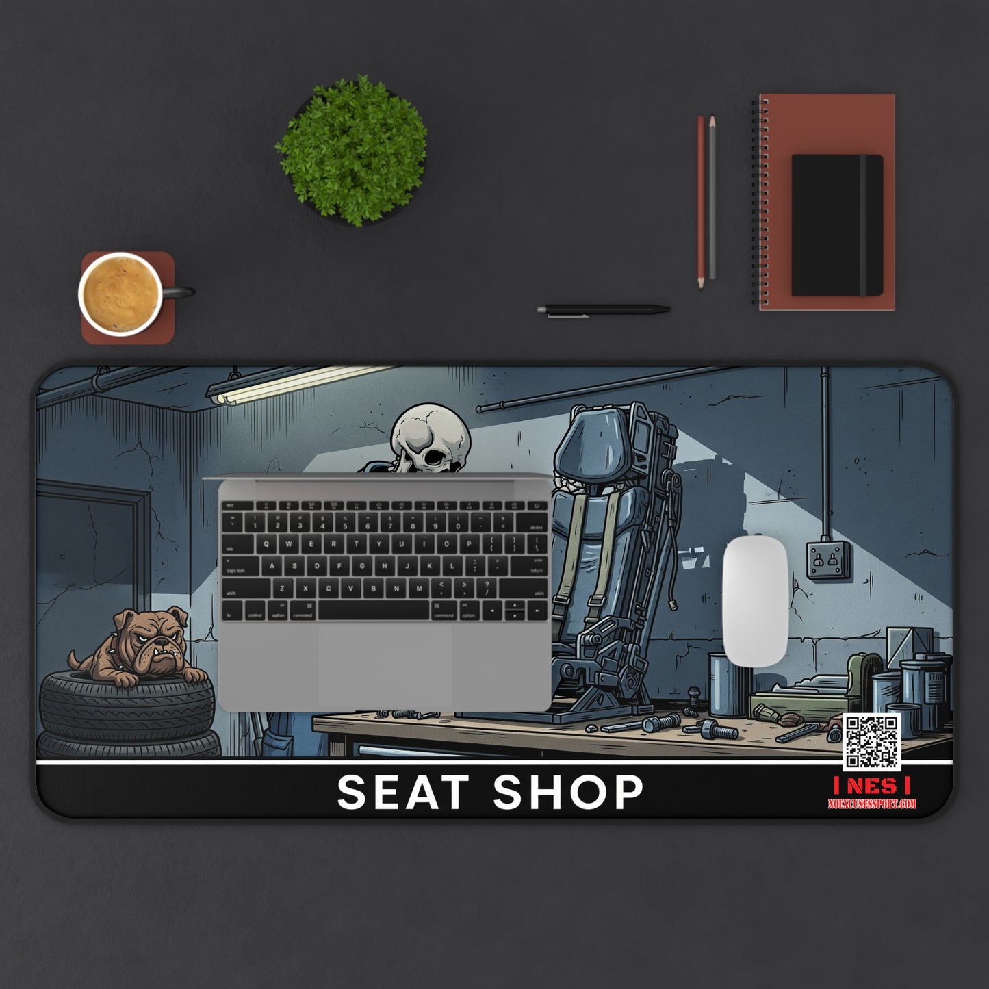 Chesty's Desk Mat - Seat Shop