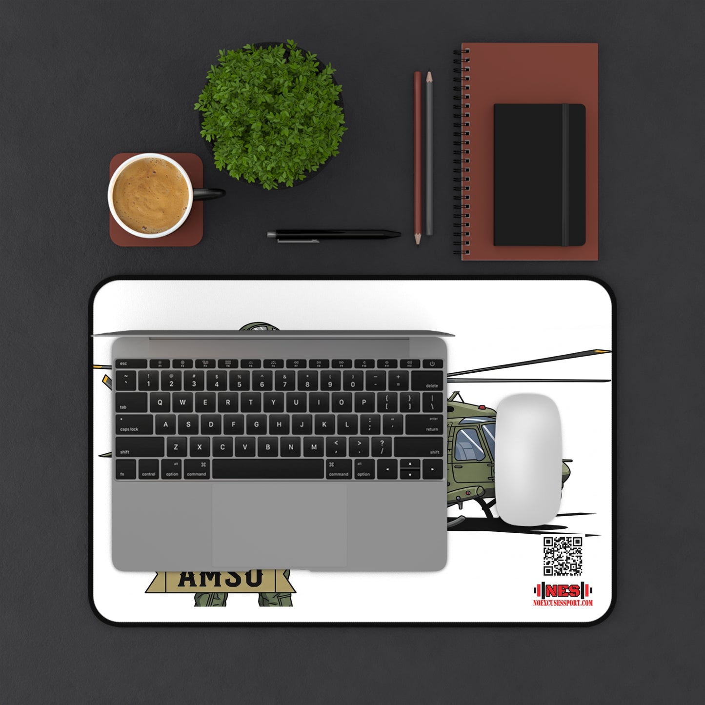 Chesty's Desk Mat - AMSO 1