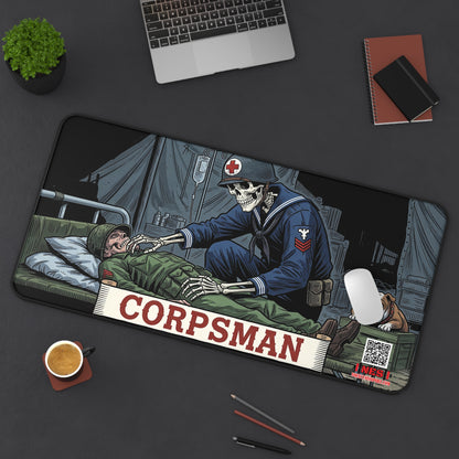 Chesty's Desk Mat - Corpsman