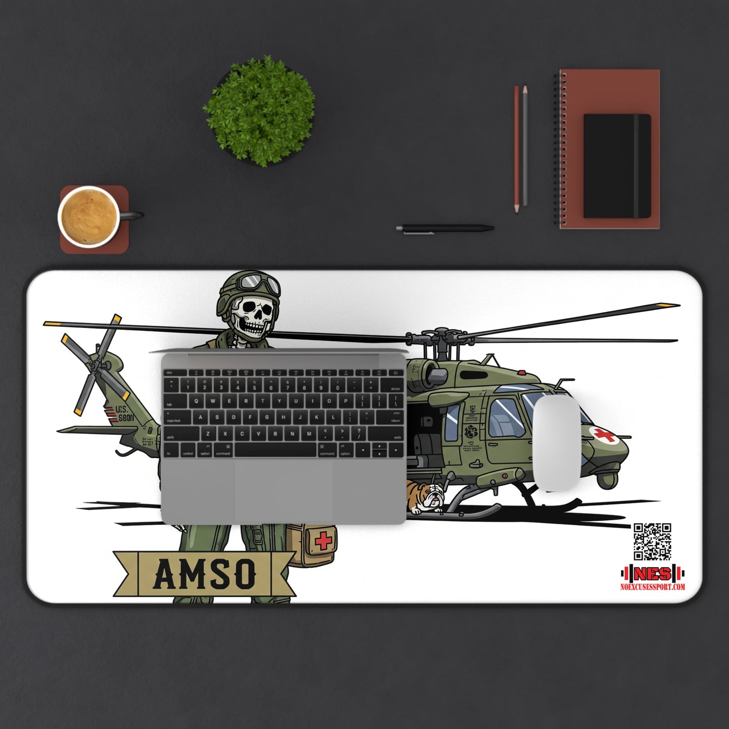 Chesty's Desk Mat - AMSO 1