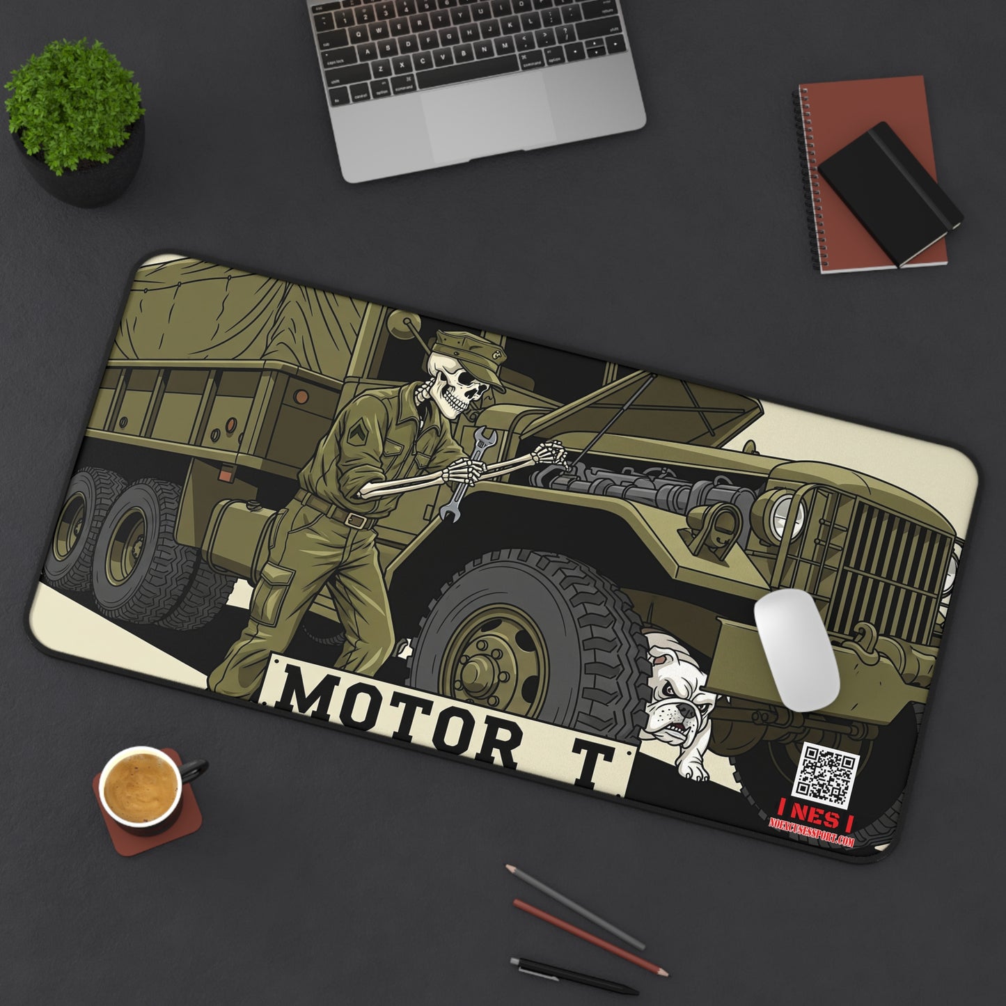 Chesty's Desk Mat - Motor T