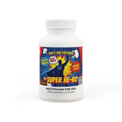 The Super He-Ro - Men Multivitamin Supplement (60 Capsules)