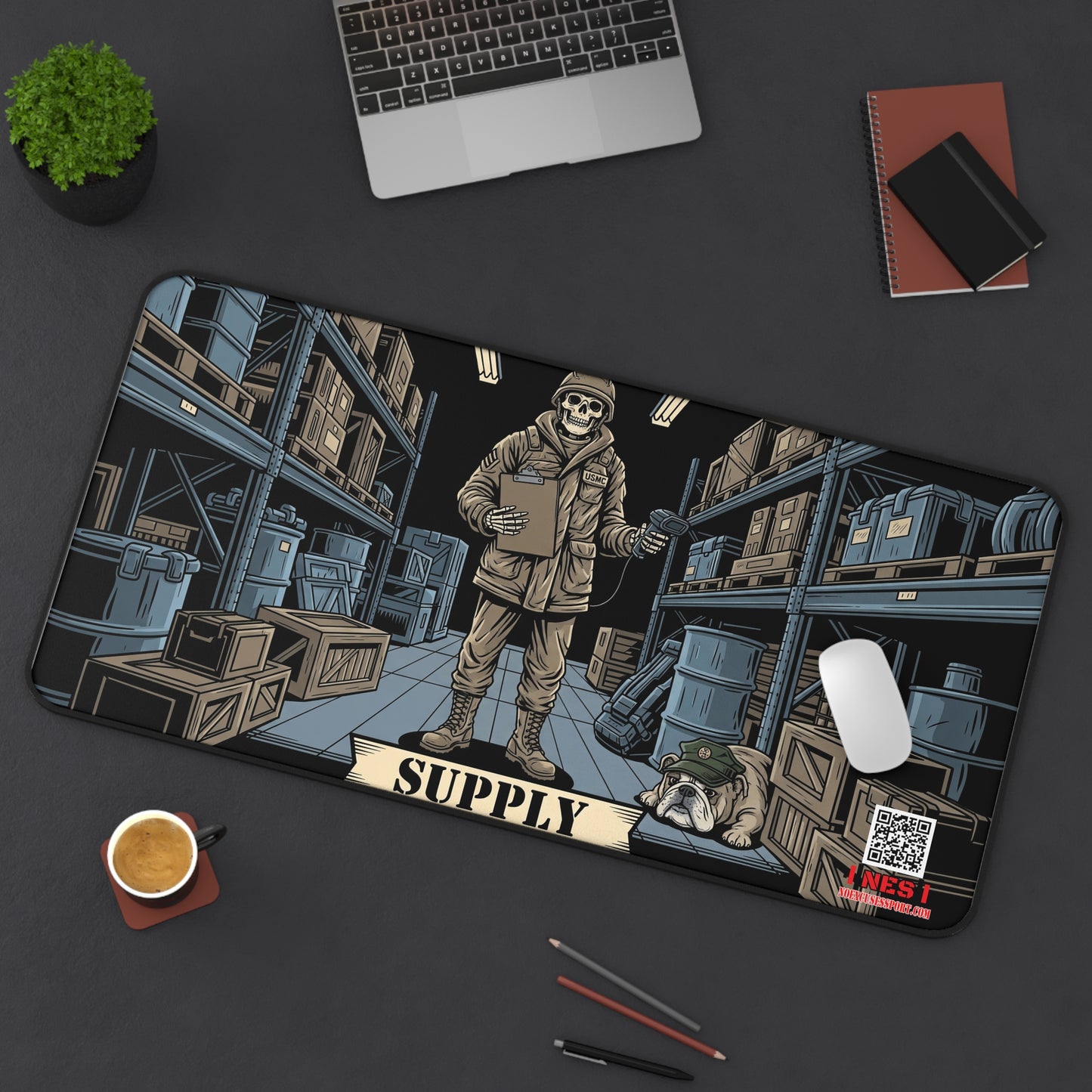 Chesty's Desk Mat - Supply