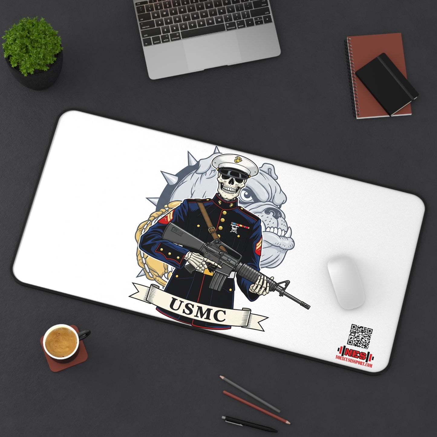 Chesty's Desk Mat - USMC