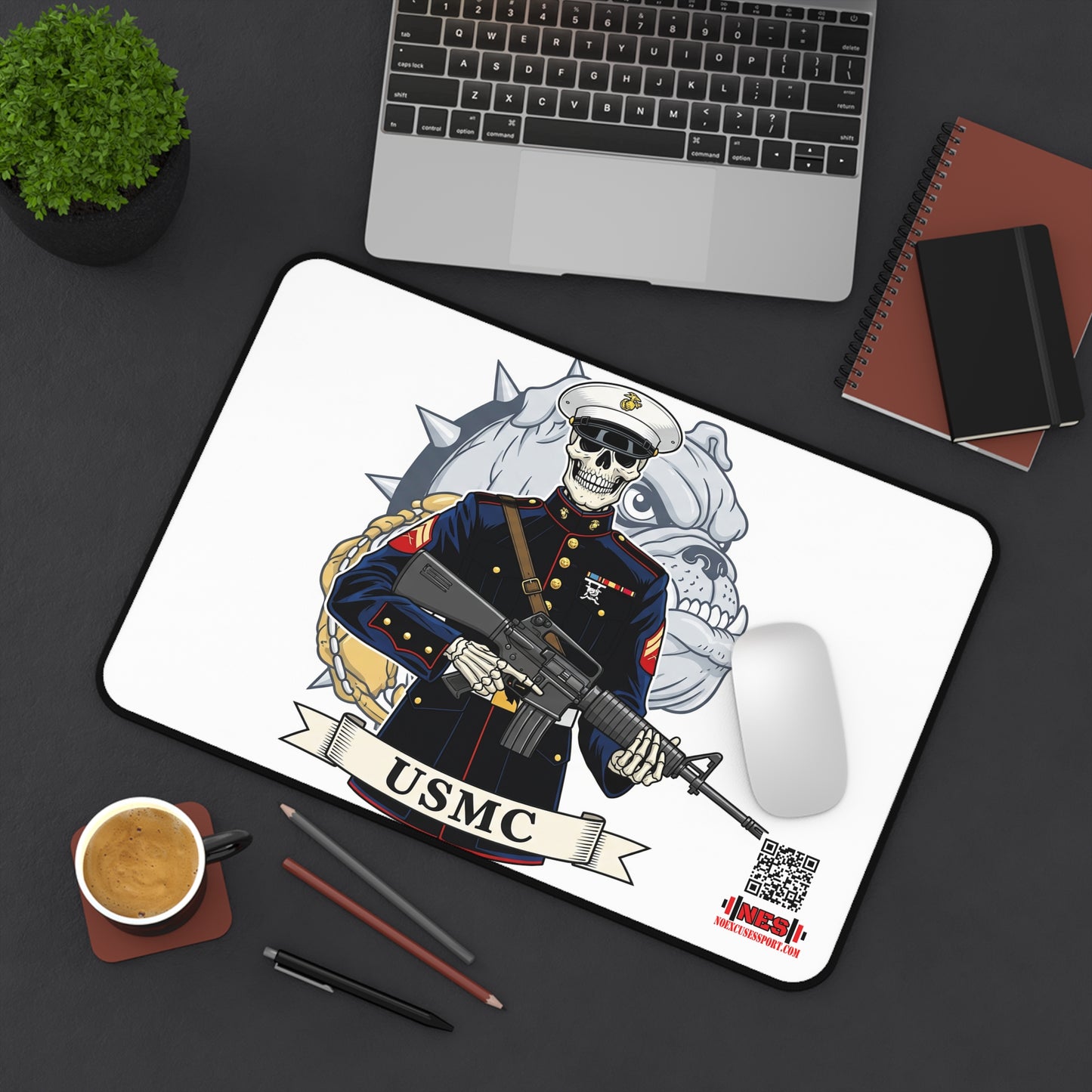 Chesty's Desk Mat - USMC