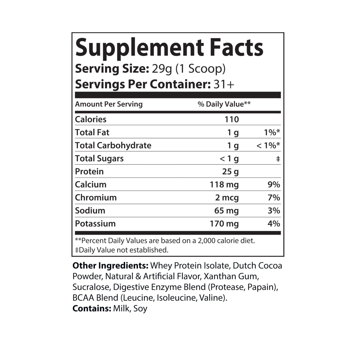 The Few, The Proud, The Protein - Whey Isolate Protein Supplement (907g)