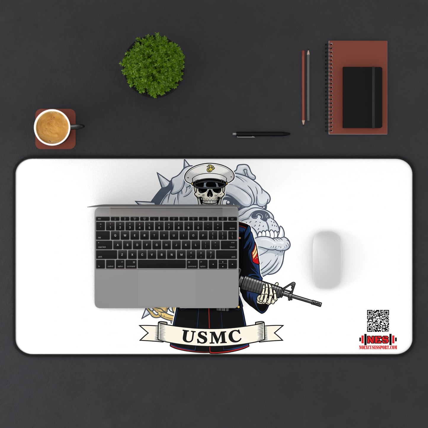 Chesty's Desk Mat - USMC