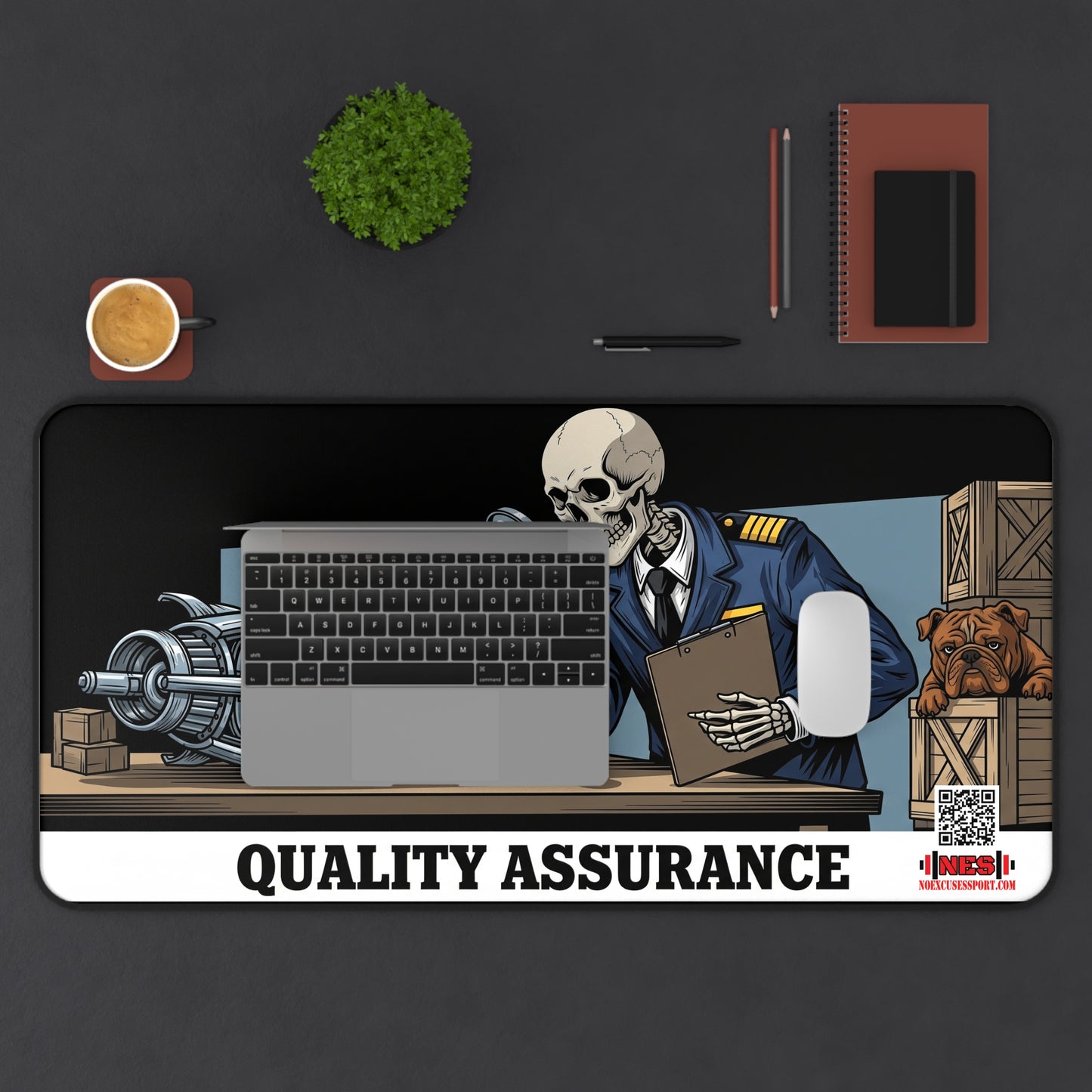 Chesty's Desk Mat - QA