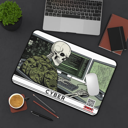 Chesty's Desk Mat - Cyber