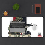 Chesty's Desk Mat - Infantry