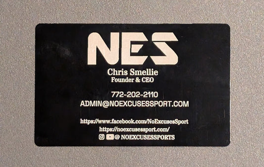 Custom Engraved Metal Business Card / Name Card