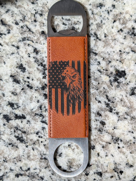 Premium Leather Bottle Opener