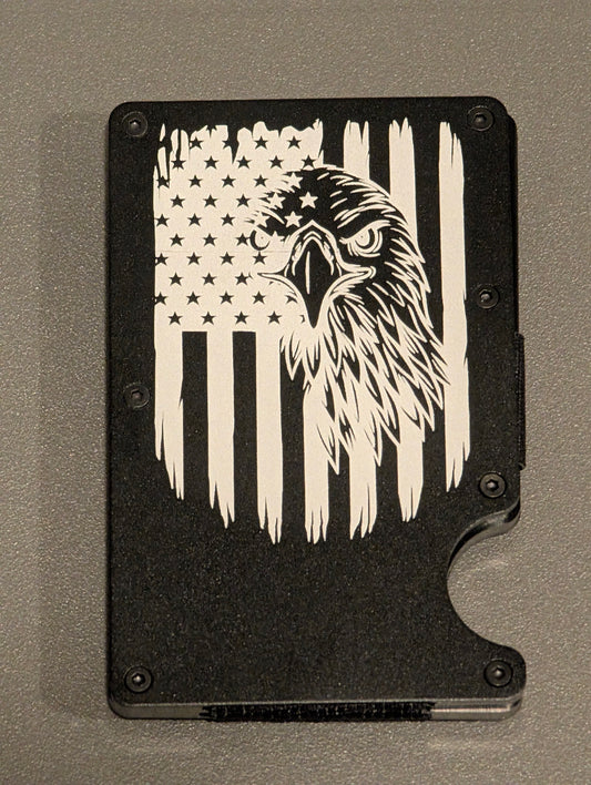 Custom Engraved Metal Wallet