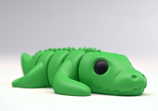 3D Printed Tiny Croc