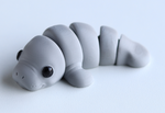 3D Printed Tiny Manatee