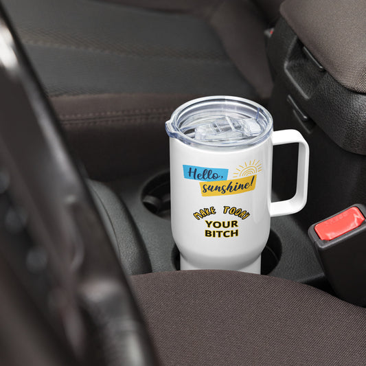 Make Today - Travel mug with a handle