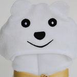 Bamboo Rayon Bear Hooded Turkish Towel: Little Kid