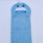 Bamboo Rayon Whale Hooded Turkish Towel: Little Kid