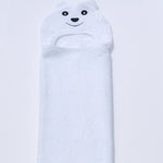 Bamboo Rayon Bear Hooded Turkish Towel: Little Kid