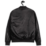 NES Club Leather Bomber Jacket