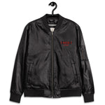 NES Club Leather Bomber Jacket