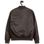 NES Club Leather Bomber Jacket