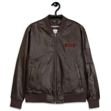 NES Club Leather Bomber Jacket