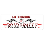 No Excuses Rally 2019 stickers