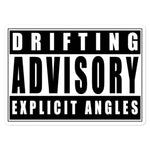 Angle Advisory Bubble-free stickers