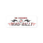 No Excuses Rally 2019 stickers