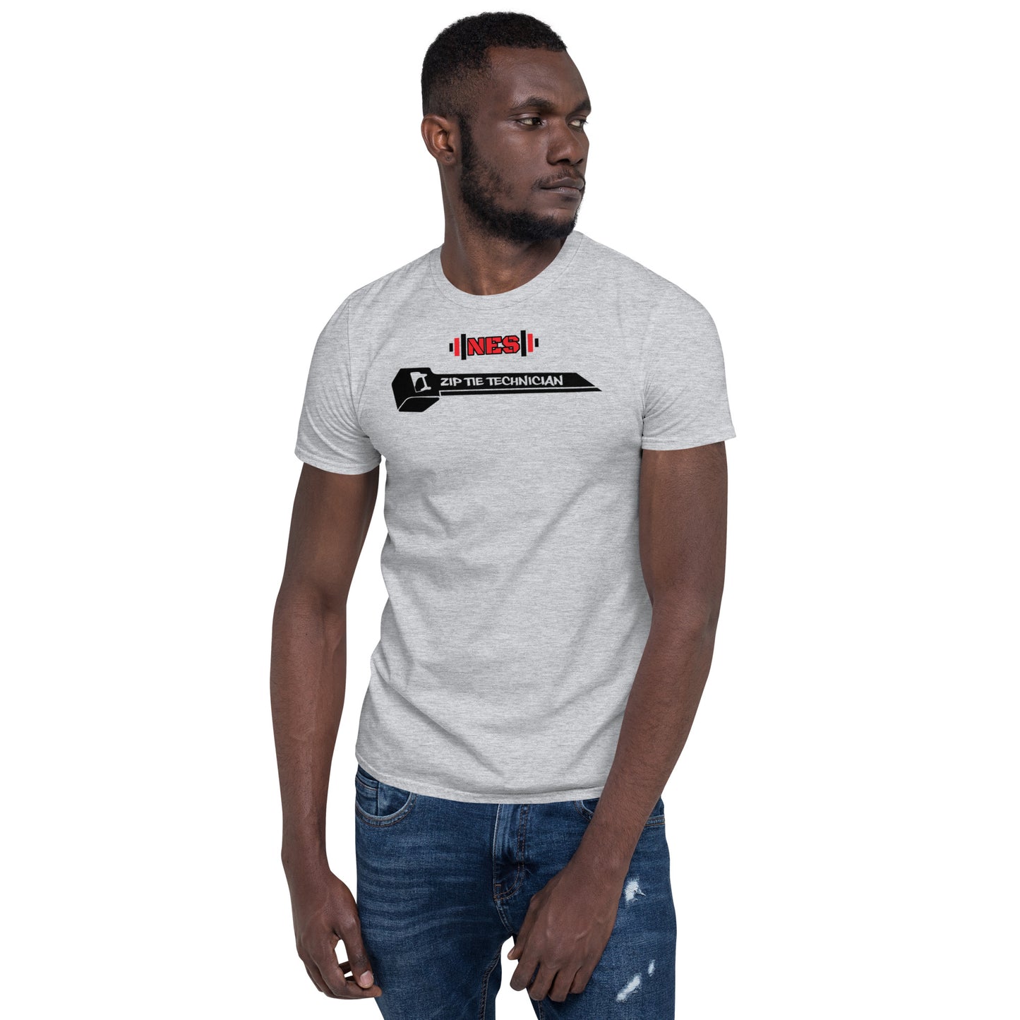 Zip Tie Tech Short-Sleeve Unisex T-Shirt