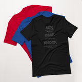 Masonic Ask Seek Knock Short-Sleeve Unisex T-Shirt